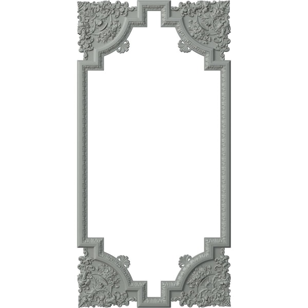 Ekena Millwork 31-in. W x 62-in. H Emery Panel Moulding Kit Single Panel PMLKEM31X62A - main